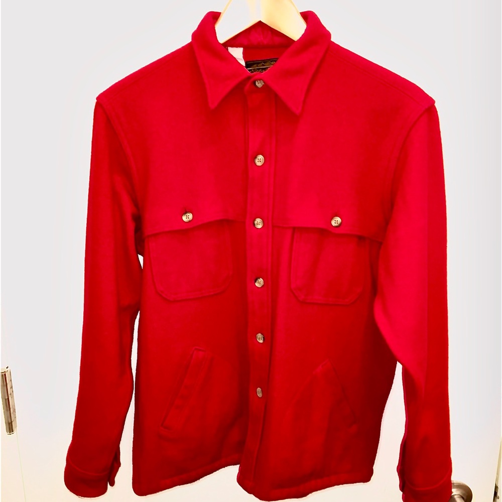 Eddie Bauer 100% Wool Shirt/Jacket
